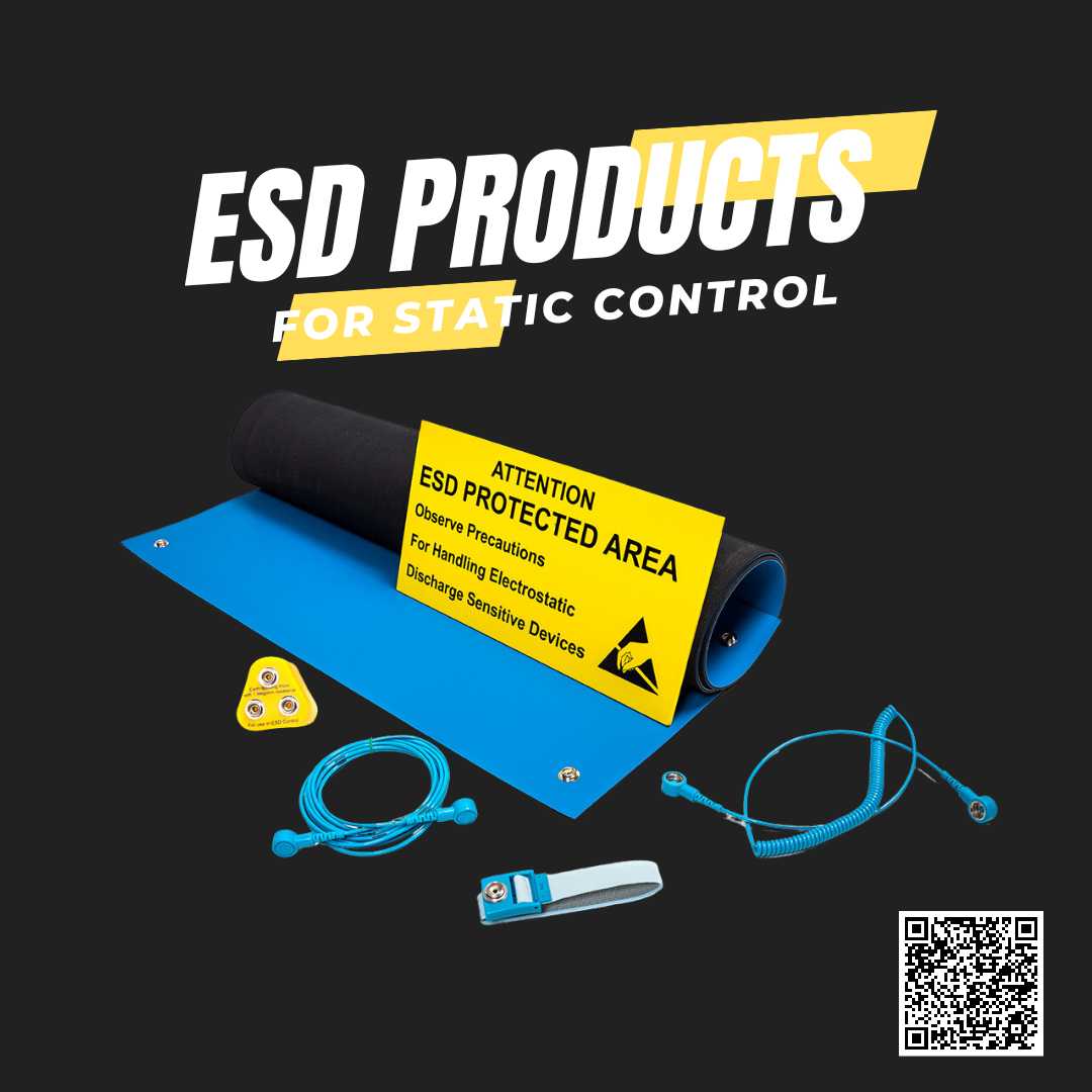 Comprehensive range of ESD products from Somerset Solders 