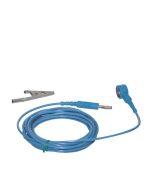 ESD Straight Grounding Cord with zero ohm resistor