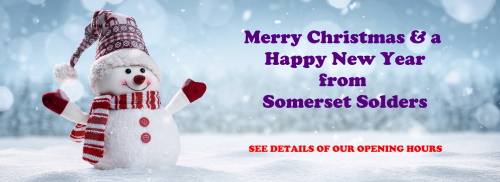 Opening hours from Somerset Solders